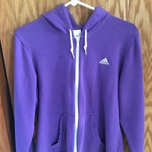 Adidas zip up hoodie